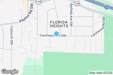 Map image of the property - 2346 Larchwood Rd SW