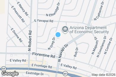 Map image of the property - 8440 E Greg Ct