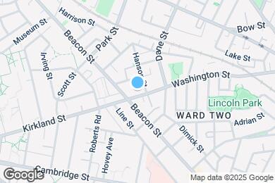 Map image of the property - 399 Washington St