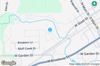 Map image of the property - 301 Thomas Point Dr