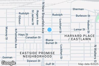 Map image of the property - 1427 Hays St