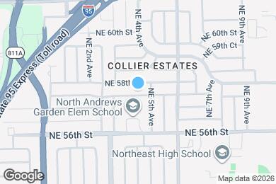 Map image of the property - 371 NE 57th Ct