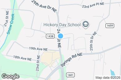 Map image of the property - 2102 24th St NE