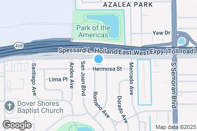Map image of the property - 5343 Hermosa St