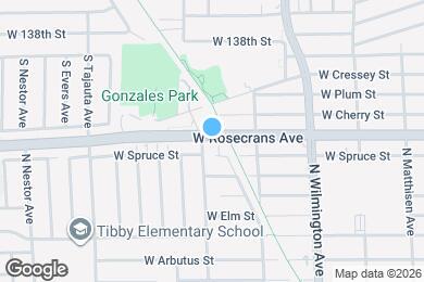 Map image of the property - 834 Rosecrans Ave