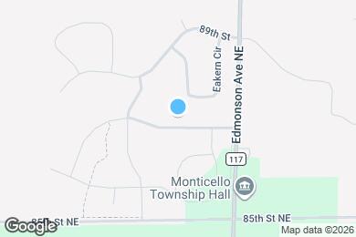 Map image of the property - 4367 87th St NE