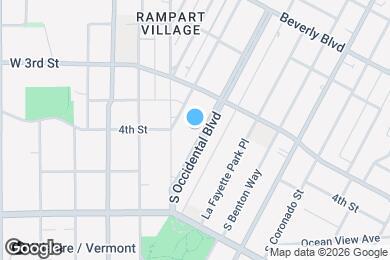 Map image of the property - 343 S Occidental Blvd