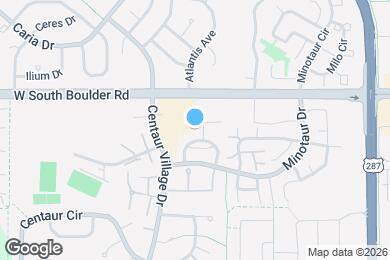 Map image of the property - 1205 James Ct