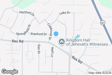 Map image of the property - 2639 Shade Dr