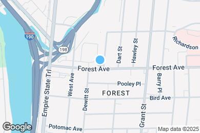 Map image of the property - 150 Forest Ave