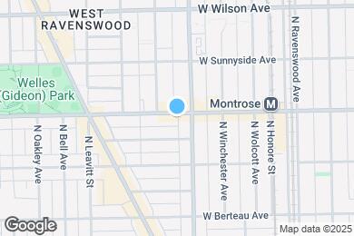 Map image of the property - 2015 W Montrose Ave