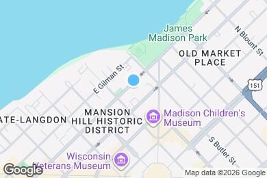 Map image of the property - 125 E Gorham St