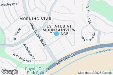 Map image of the property - 13848 W Amherst Dr