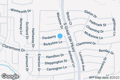Map image of the property - 2614 Berkshire Ln