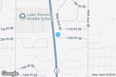 Map image of the property - 1218 96th Ave SE