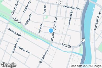 Map image of the property - 39 Washington Ave
