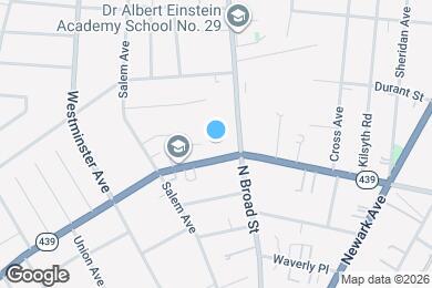 Map image of the property - 800 N Broad St