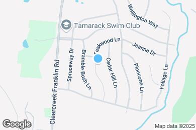 Map image of the property - 210 Teakwood Ln