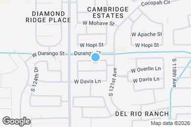 Map image of the property - 12175 W Chase Ln