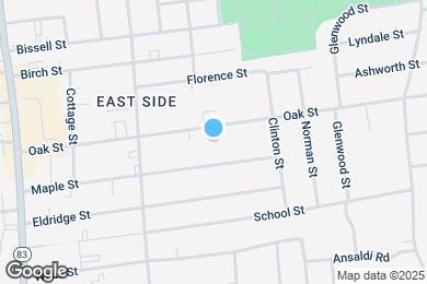Map image of the property - 156 Oak St