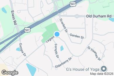 Map image of the property - 1734 Legion Rd