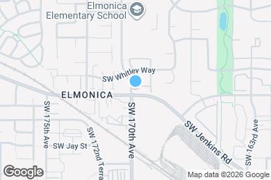 Map image of the property - 16966 SW Steele Way