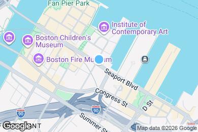 Map image of the property - 133 Seaport Blvd