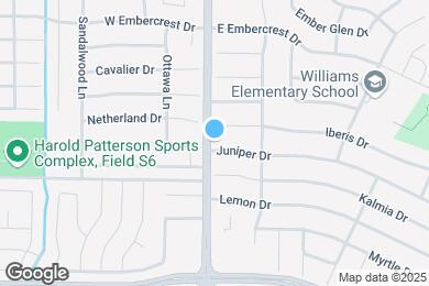 Map image of the property - 101 Juniper Dr