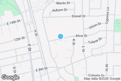 Map image of the property - 1108 Alice St