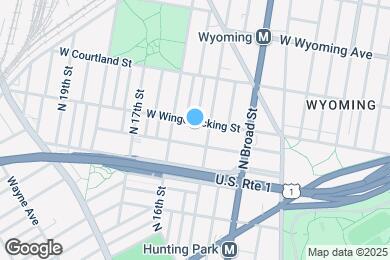 Map image of the property - 1516 W Wingohocking St