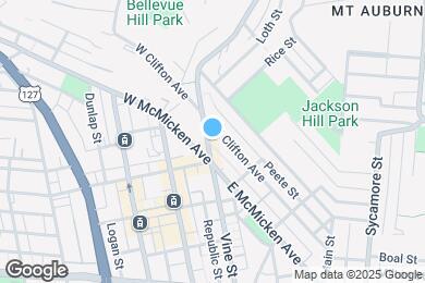 Map image of the property - 1918 Vine St