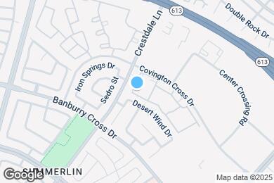 Map image of the property - 1500 Ruby Cliffs Ln