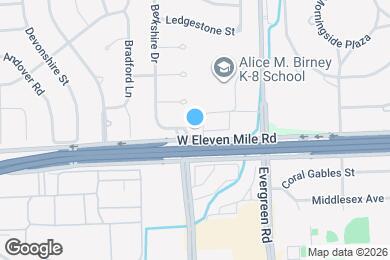 Map image of the property - 27030 Berkshire Dr
