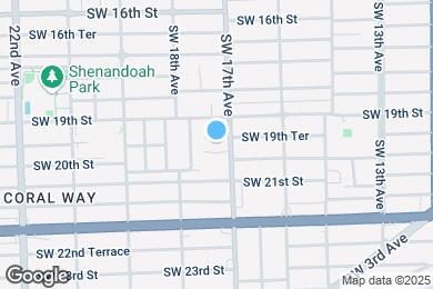 Map image of the property - 1914 SW 17th Ave