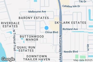 Map image of the property - 120 Citrus Blvd