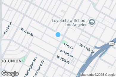 Map image of the property - 1619 W 11th Pl