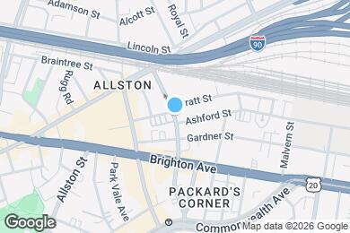 Map image of the property - 34 Linden St