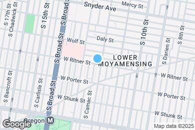 Map image of the property - 1100 W Ritner St