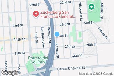Map image of the property - 1309 Kansas St