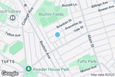 Map image of the property - 105 Yale St