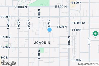 Map image of the property - 540 N 500 E