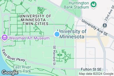 Map image of the property - Hub Minneapolis