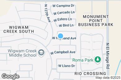 Map image of the property - 12603 W Highland Ave