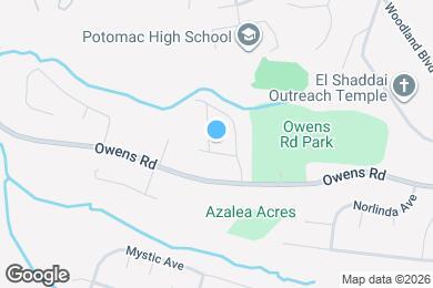 Map image of the property - 2006 Kirklin Dr