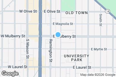 Map image of the property - 503 Mathews St