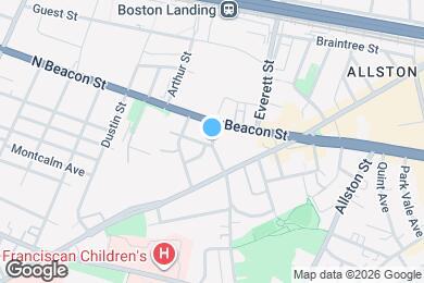 Map image of the property - 17A Gordon St