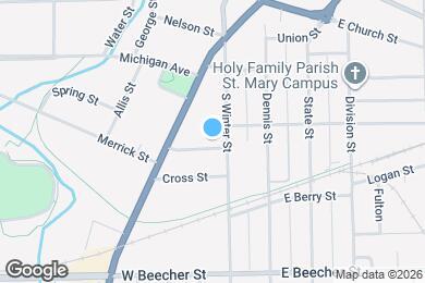 Map image of the property - 214 Jordan St