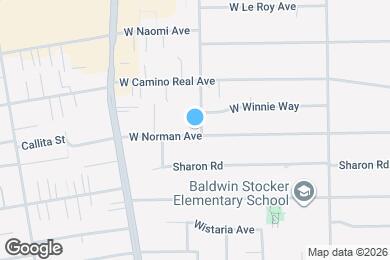 Map image of the property - 1615 Lovell Ave