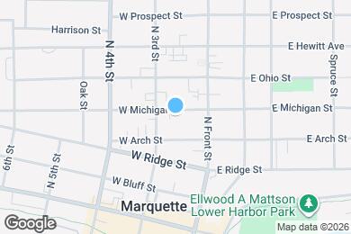 Map image of the property - 137 W Michigan St