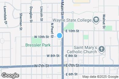 Map image of the property - Erin Apartments